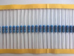 100pcs 330 ohm 1/4W 330R Metal Film Resistor 330ohm 0.25W 1% ROHS