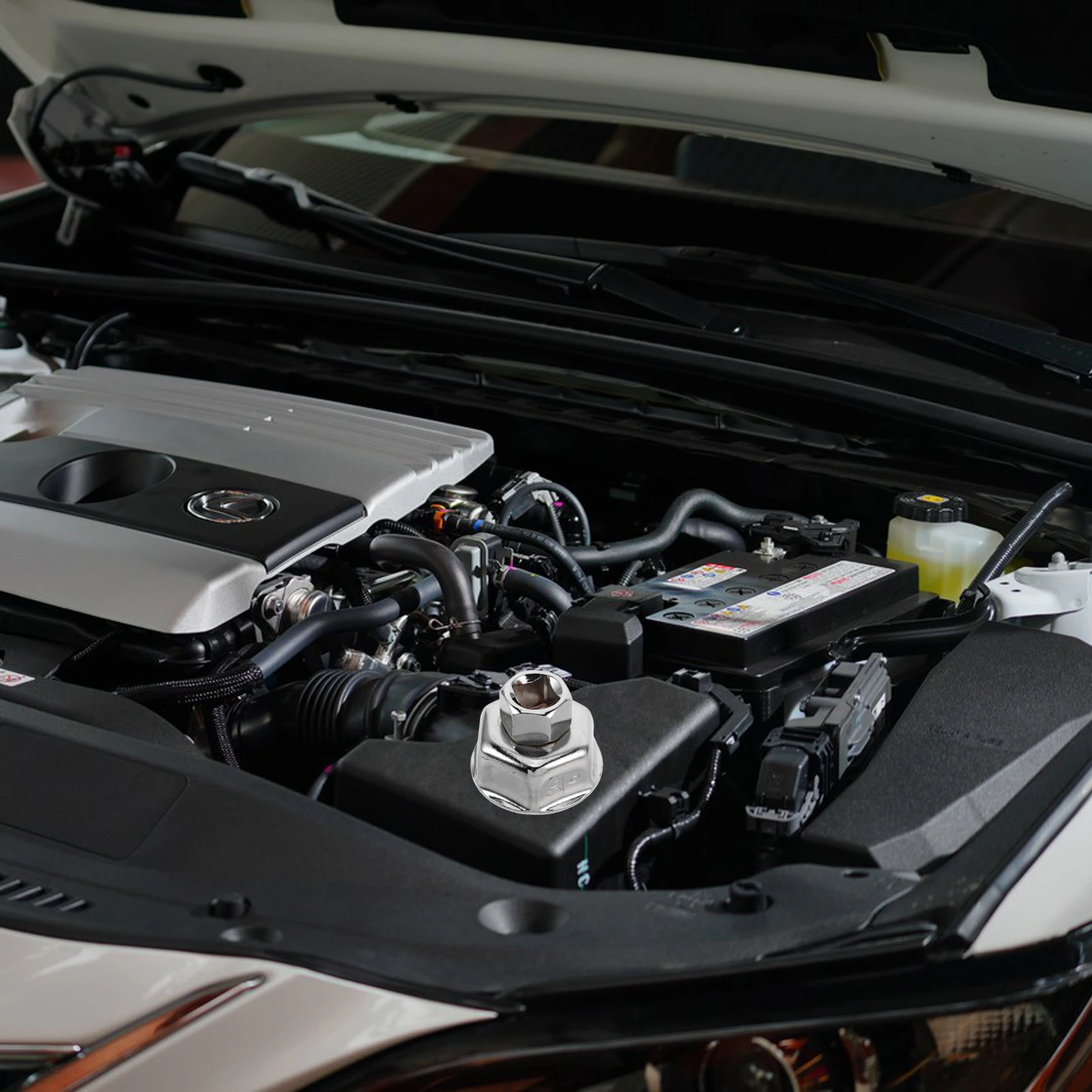 

Universal Heavy Duty Steel 36Mm Durable Car Maintenance Tool Oil Drain Filter Removal Automotive Supplies Small Wrench Tight