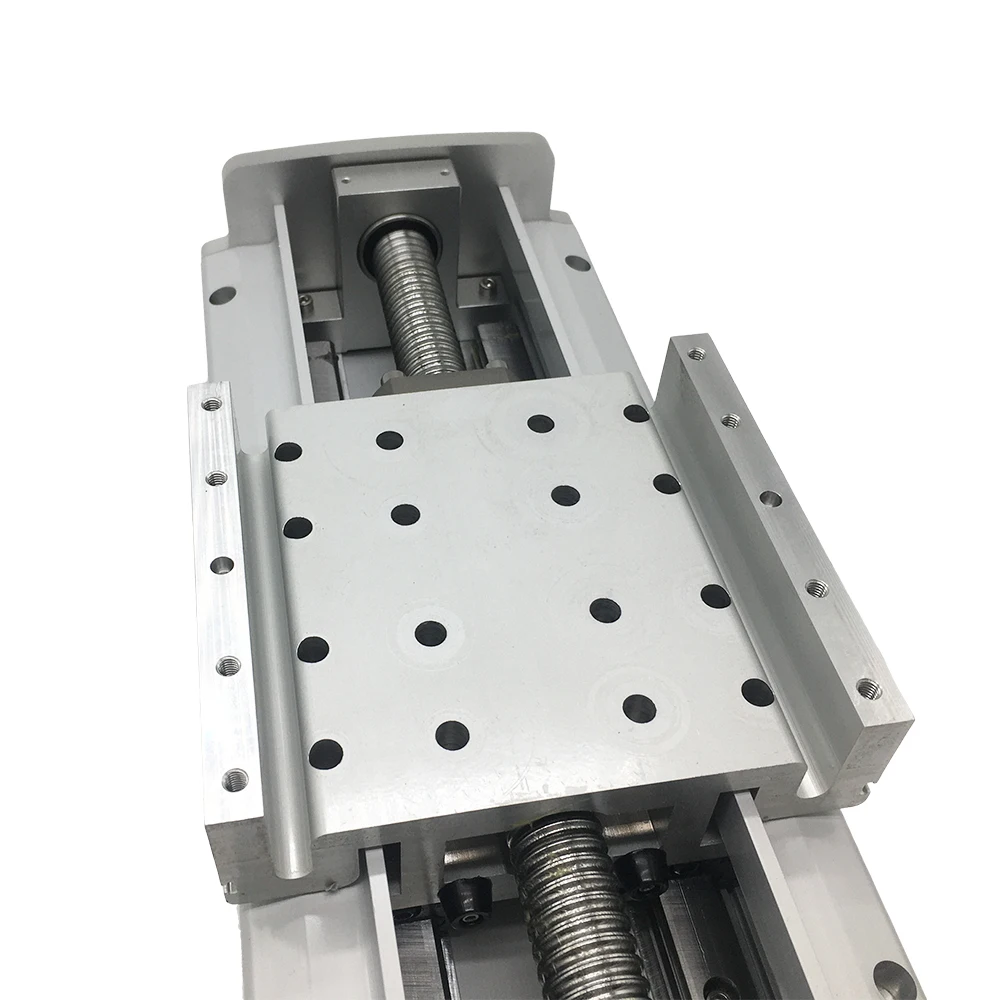 Heavy Load Fully Enclosed Guide 20MM Width EGR20 Guide 4Pcs EGH20CA Sliders SFU 2505/2510 Ballscrew Slide Industrial Automation