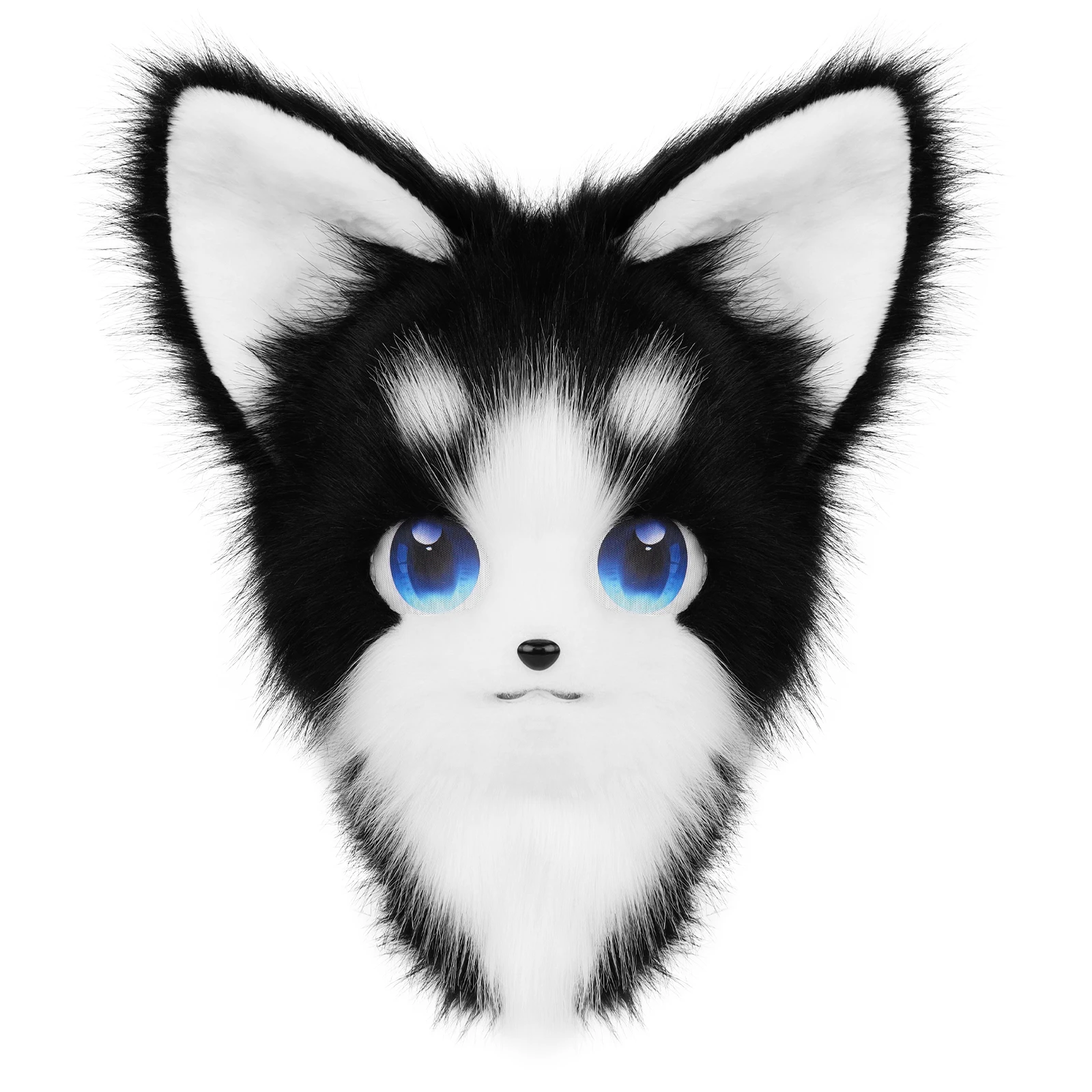 動物の毛皮のような着ぐるみヘッドマスクぬいぐるみ猫キツネマスク衣装