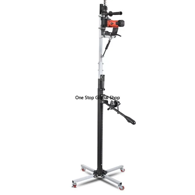 Electric Hammer Lifting Shelf Telescopic Thickened Bracket Ceiling Suspended Drilling Support Rod Impact Drill Rebar Splicing