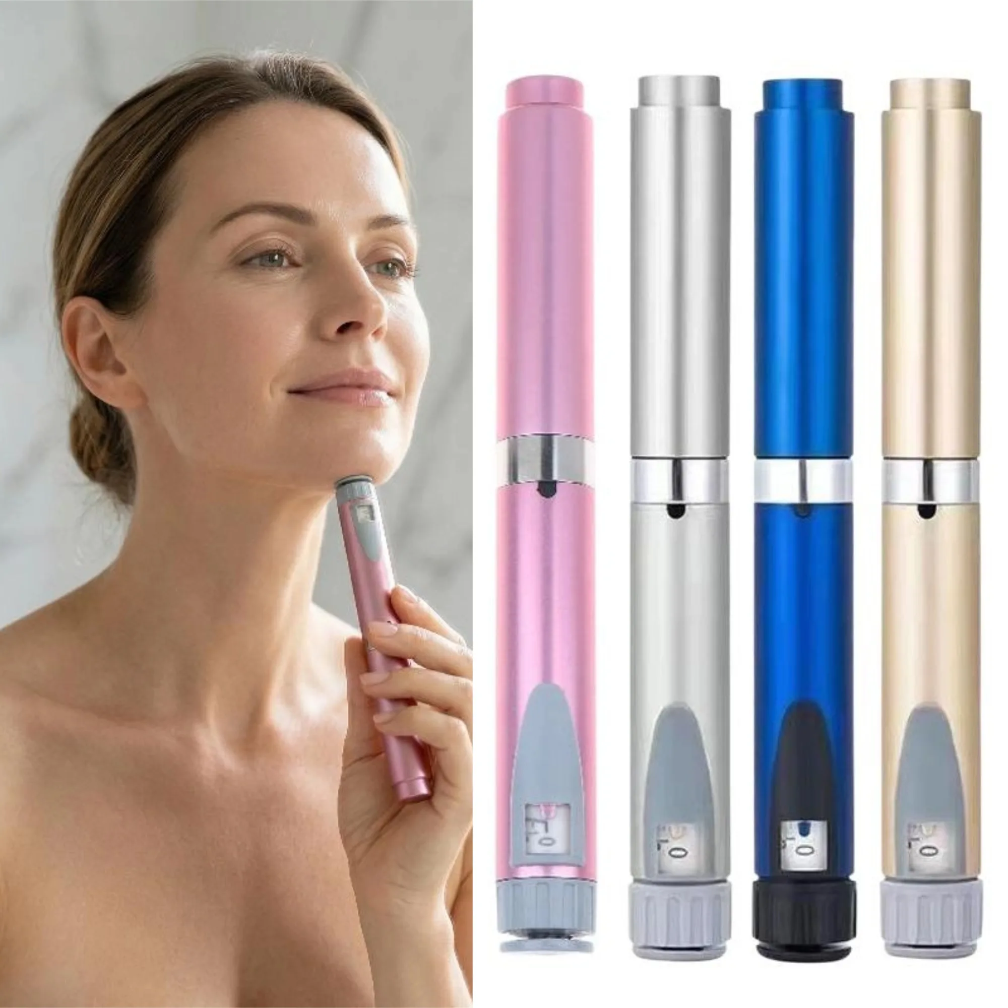 1Pc/1Set Magic Pen 3ml Sterile Empty Cassette Bottle Cartridges Pen Tip Precise Dosing Injection Pen Kit For Insulin