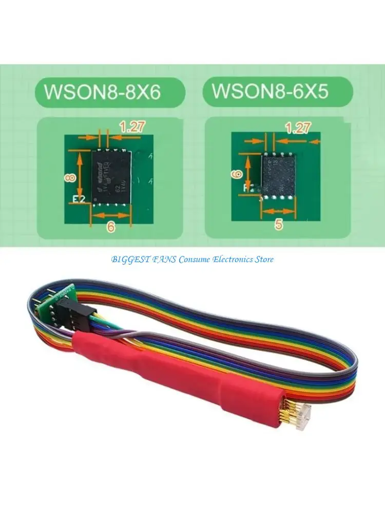 

Профессиональная линия чип-зондов WSON8 для USB-программатора расширяет возможности программирования цепей