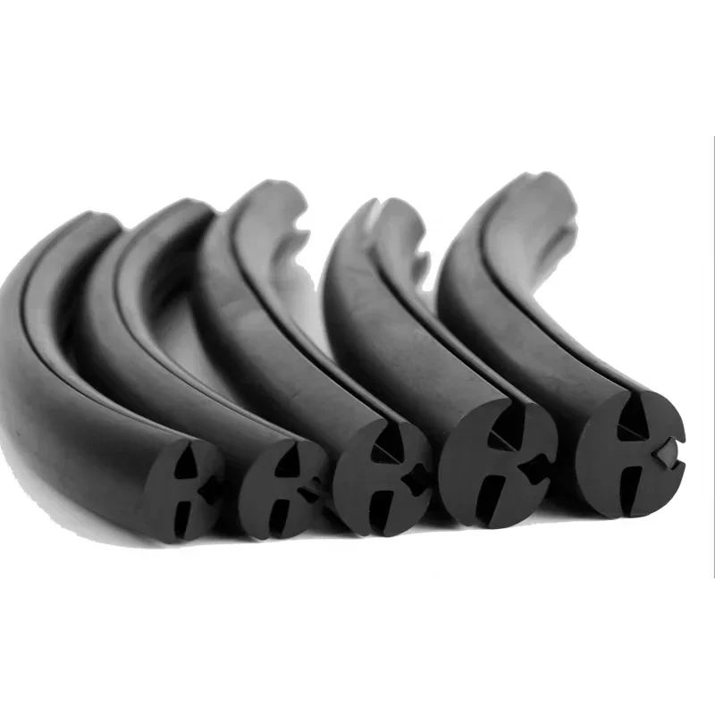 15-30mm H-Shaped Glass Window Sealing Strip, 3-Side/Slot Waterproof Rubber Strip for Distribution Box Cabinet Observation Window