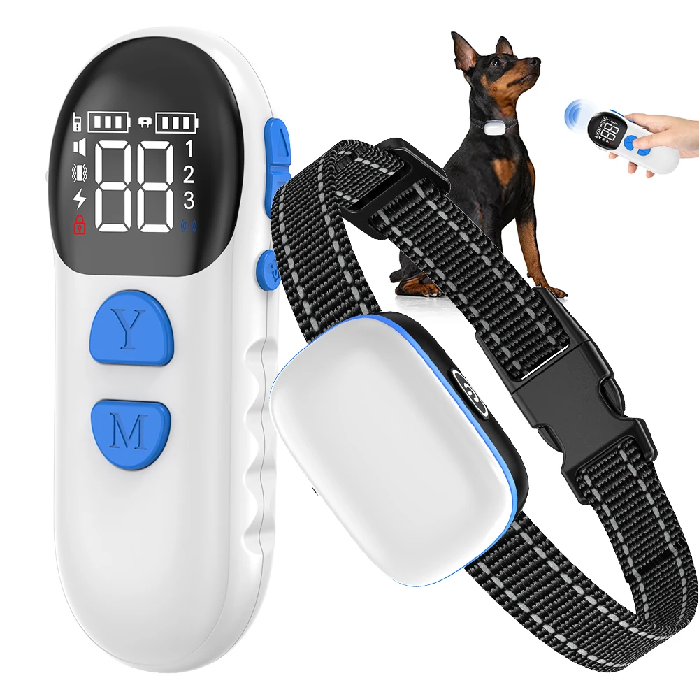 

New Arrival 2600 Feets Wireless Charging Anti Bark Dog Shock Collar E Collar Dog Training Remote Dog Training Collar Vibration