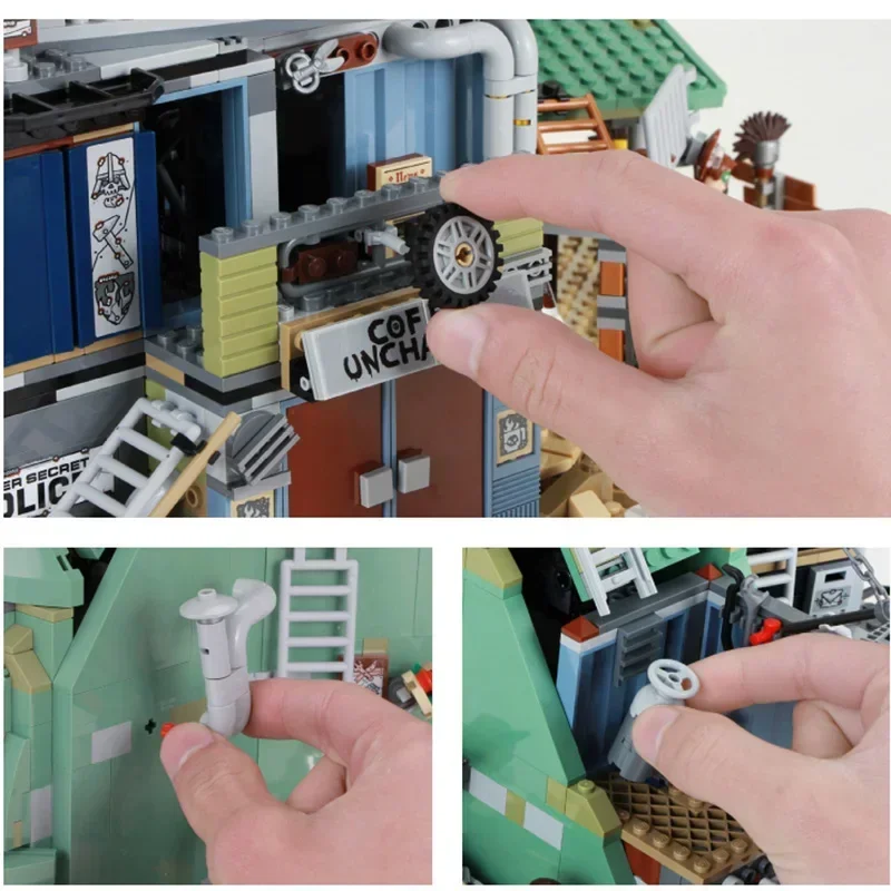 New Product Statue of Liberty Castle Architecture Series Jigsaw Puzzle Building Blocks Adult Difficult Toy Gift Model 3178 Piece