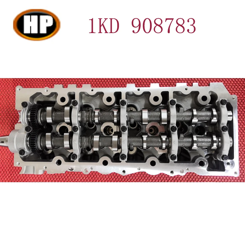 1KD 1KD-FTV COMPLETE CYLINDER HEAD 11101-30030 11101-30050 11101-30080 AMC 908783 For Toyota Land Cruiser 90 120 Dyna 150 Hilux