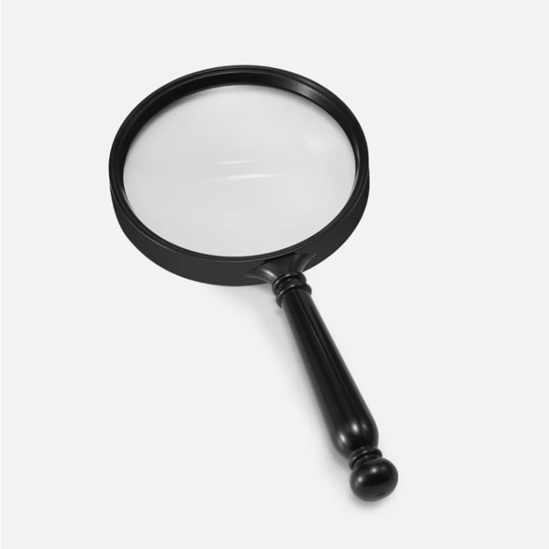 Lens Diameter 75mm/100mm Optical Magnifying Glass Handheld Magnifier For Reading