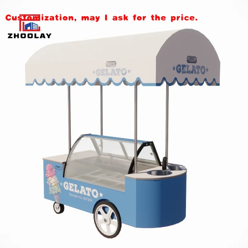 

На заказ. Уличный Vendor Stalls Открытая Распродажа Автомобиль Сообщество Улицы Сладости Конфеты Печенье Тележка Киоск Магазин Стенд Портативный