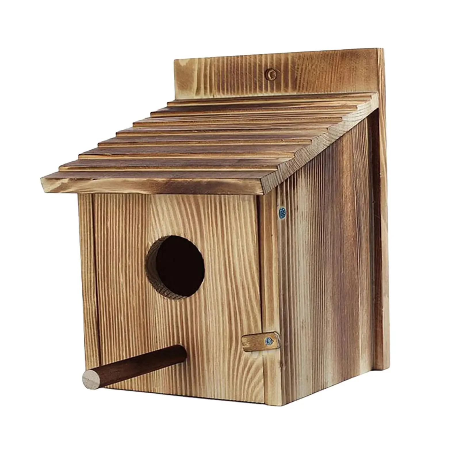 Casa nido y comedero para pájaros – Madera para exterior - imagen 4