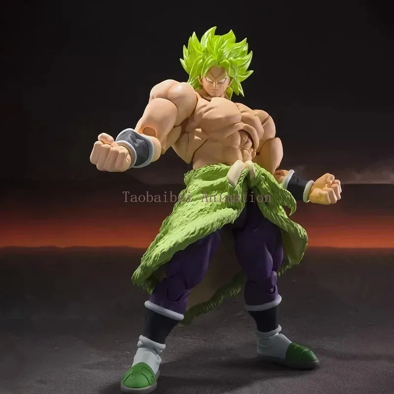 Bandai Original S.H.Figuarts SHF Dragon Ball Super BROLY FULLPOWER Anime Action Figure Finished Model Kit Toy Gift for Children！