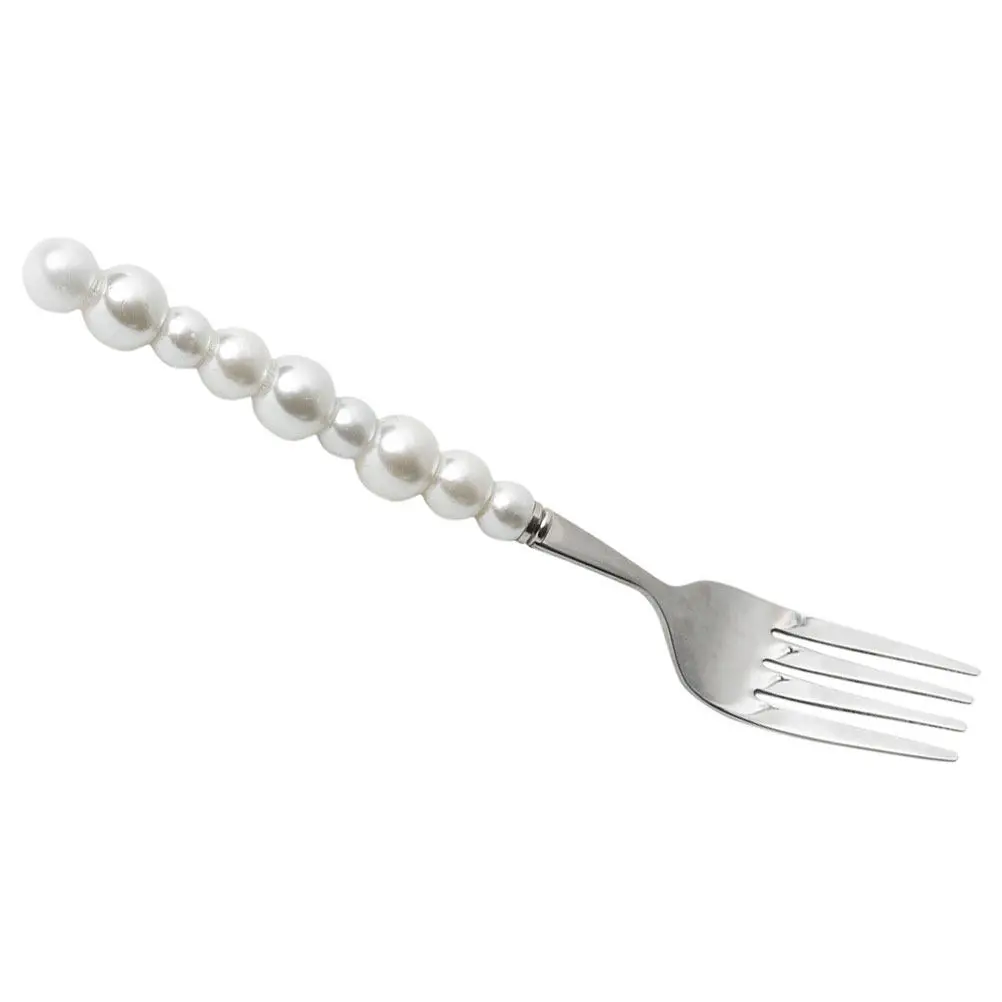 Western Dinnerware Stainless Steel Flatware Pearl Beading Handle Cutlery for Home Restaurant Steak Tableware Western Cutlery