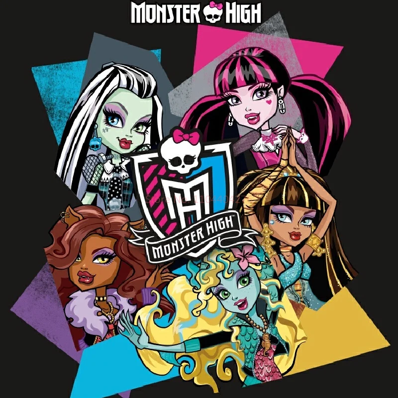 

In Stock Genuine M-Monster High School Brooch Anime Peripheral Cartoon Alloy Badge Male And Female Couple Student Birthday Gifts