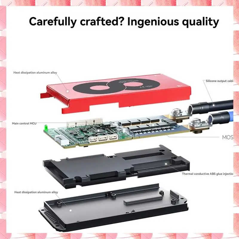 JAJA Smart BMS Bluetooth LFP Ternäre Lithium 48V Batterie Solar Inverter Outdoor Power Home Energie Lagerung RV Roller 13S