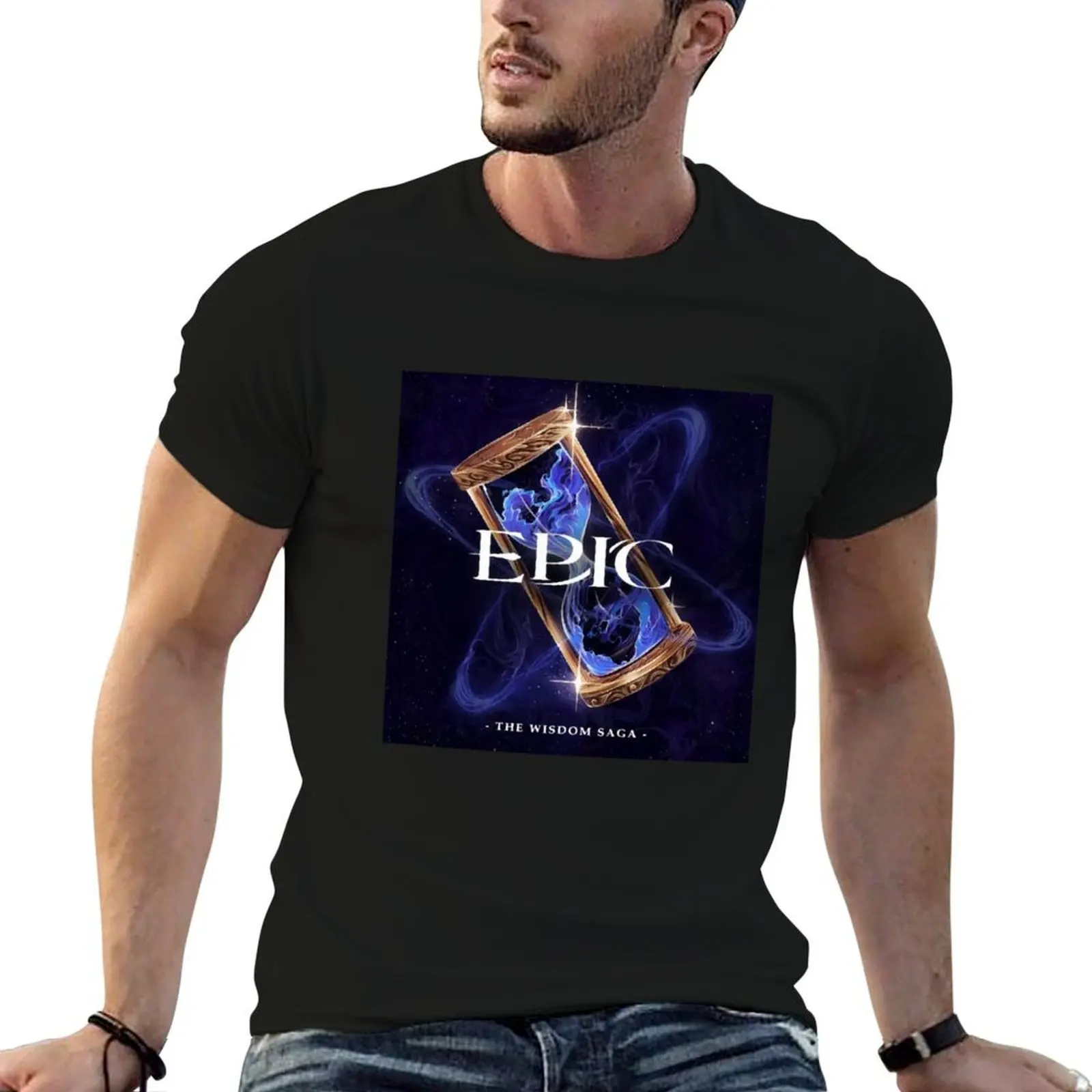 

Epic the Musical The Wisdom Saga T-Shirt man t shirts for men man t shirt designer men t shirt cotton 100% T-Shirt