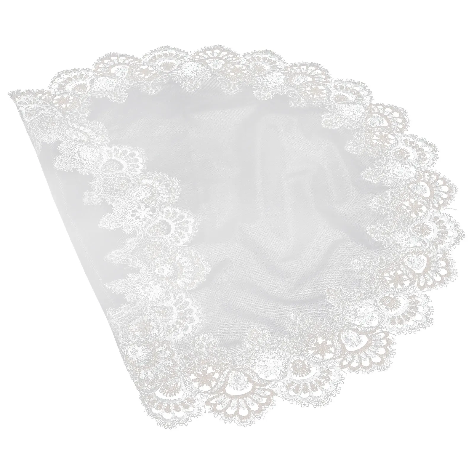 

Lace Lampshade For Table Lamp Dust Proof Light Shade Cover Decorative Gauze Lamp Cover Home Bedroom Lighting Decor