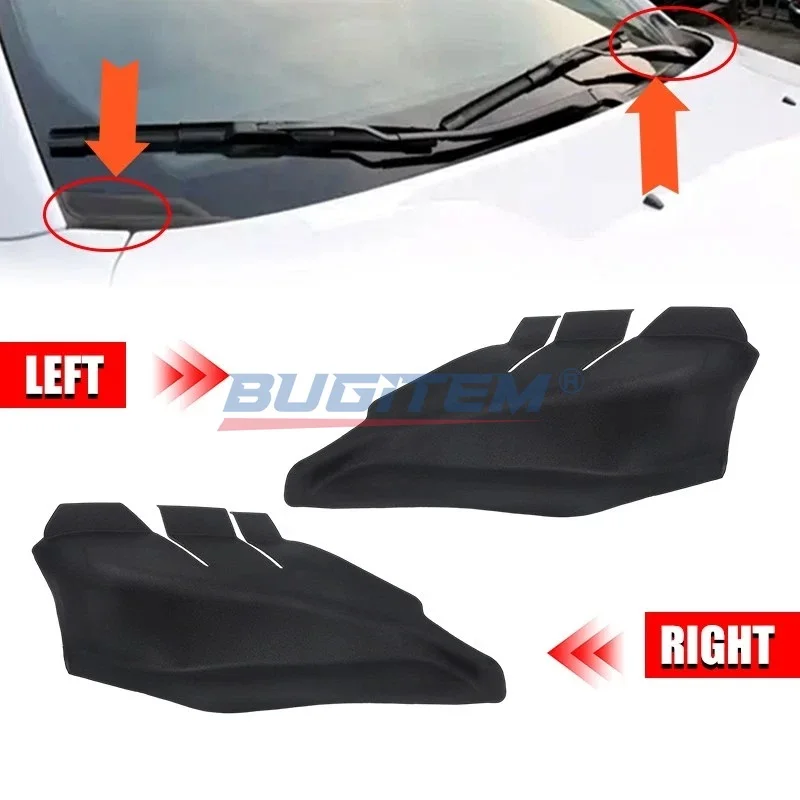New 7AA46RXFAA 7AA47RXFAA Left Right Windshield Side Cowl End Cap Wiper Extension 53223828 53223829 For Jeep Compass 2017-2023