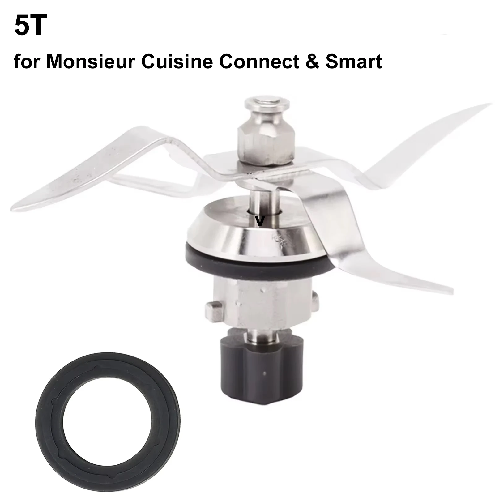 Blender Blade for Monsieur Cuisine Connect SKMC and Monsieur Cuisine Smart SKMS Mix Knife for Silvercrest 5T
