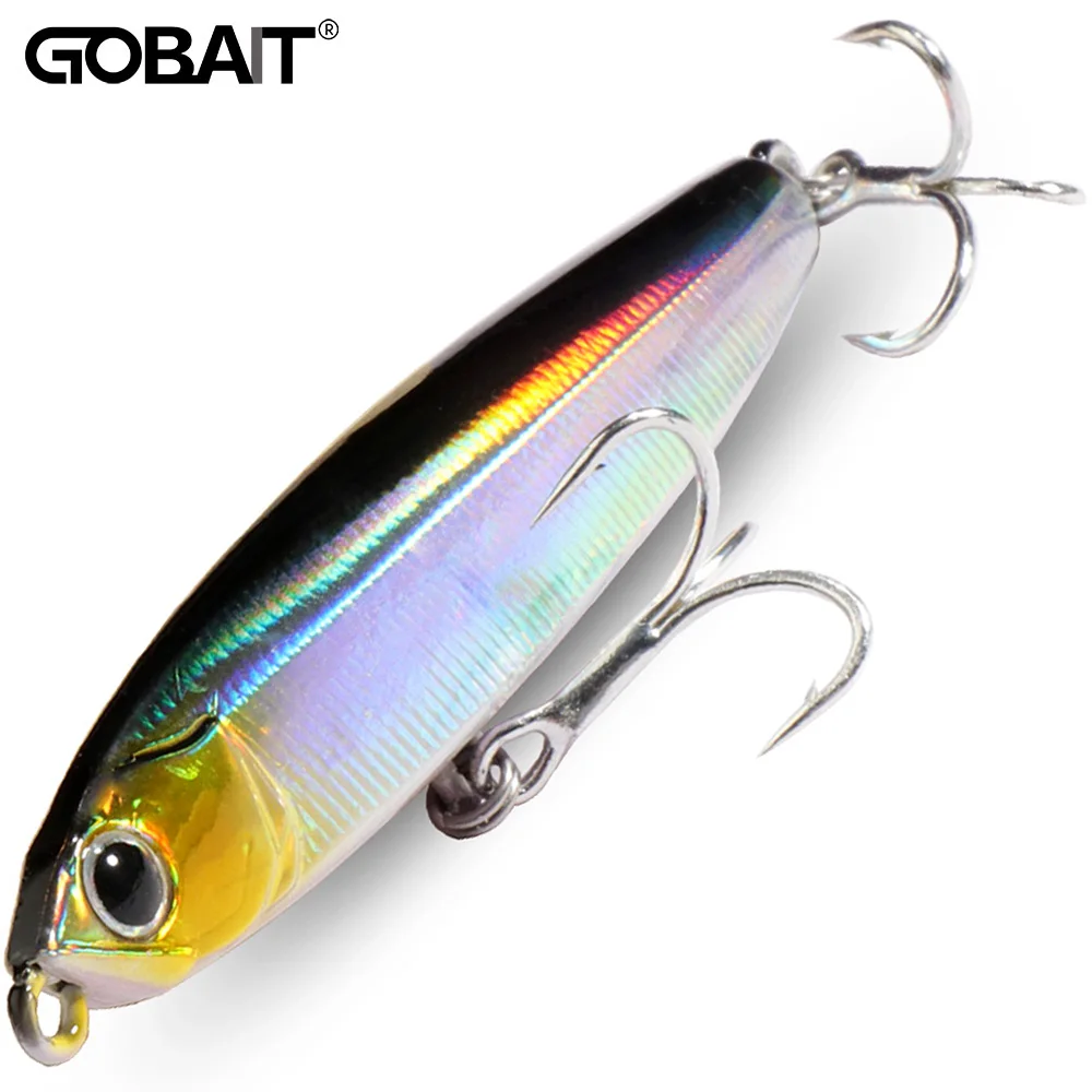 Sinking Pencil Bait 10g 14g 18g 24g 8cm 10cm Minnow Fishing Hook Metal Jig Wobbler Plopper Casting Popper  Swimbait Pesca Lure