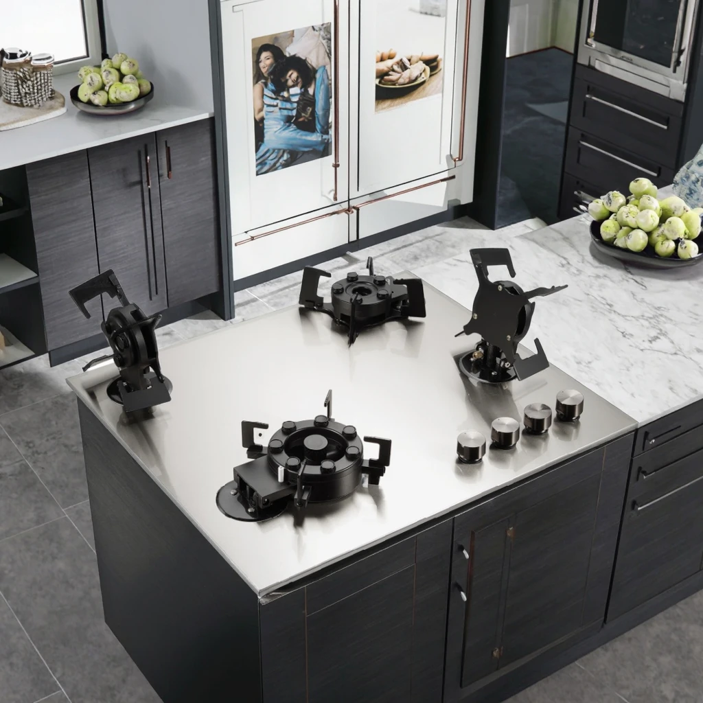 Stainless Steel Table Top Built in China Smart Household Gas Stove for Home Kitchen