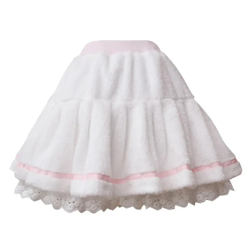 

Baby Toddler Fur Cute Skirt Girls Pleated Skirt School Children Clothing Dance Training Lovey Baby Girls Skirt