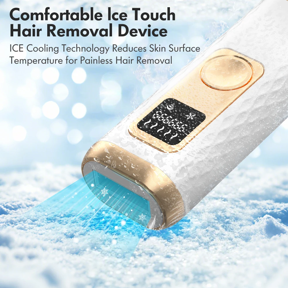 IPL-Maschine zur Haarentfernung, Lazor-Haarentfernungsmaschine, Epilierer für den Heimgebrauch, Eiskühlung, Haarentfernungsgeräte für Frauen