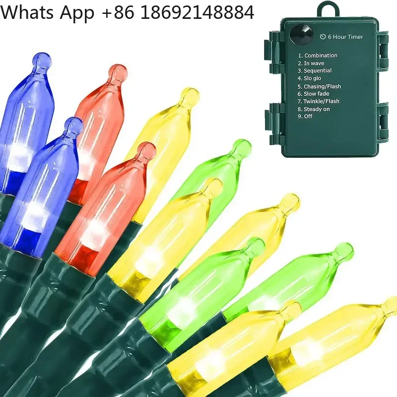 Bulb String for Outdoor Waterproof Box for  Bulb Christmas Lights  Decorative Ambient Lights