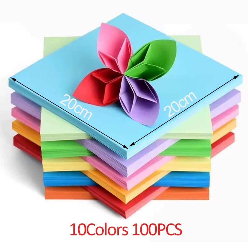 الملونة اوريغامي قوس قزح الفنان الشريط الأطفال DIY الحرف الزخرفية ملصقات ألعاب تعليمية شريط ورقي للزينة  #5