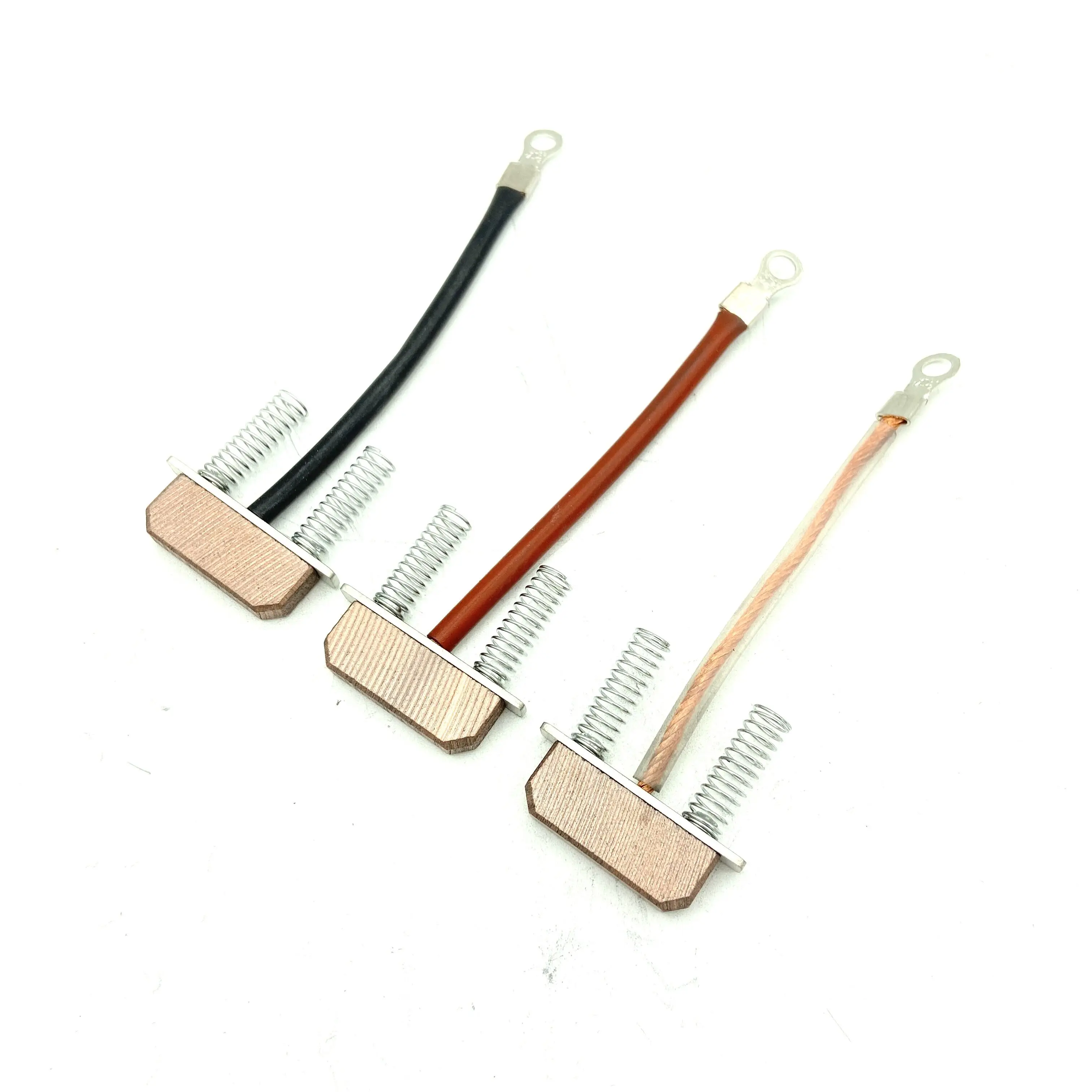 3Pcs for Panasonic drawing machine laying machine rail pulley carbon brush copper-containing motor carbon brush 6*30*11