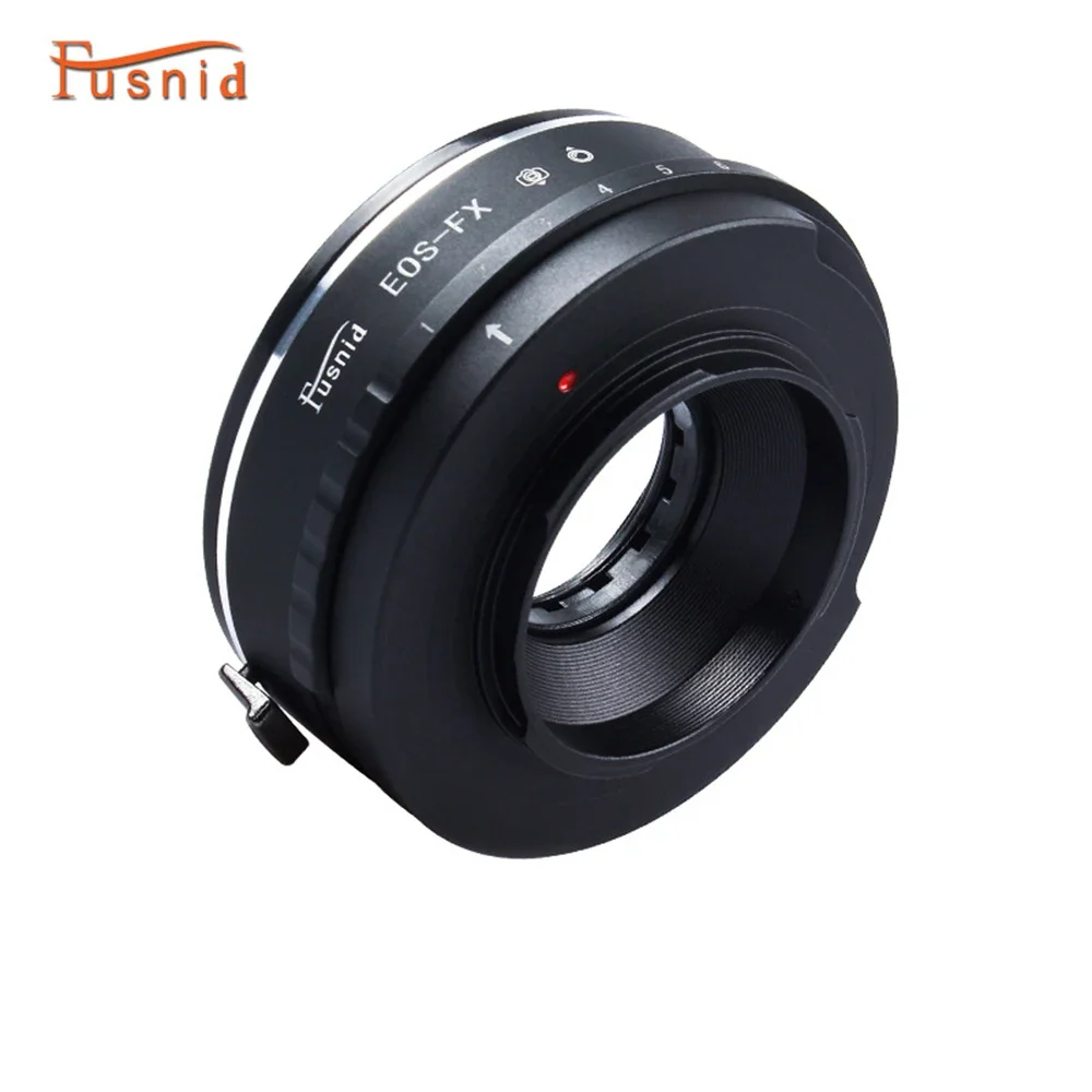 EOS-FX Camera Lens Adapter Ring for Canon EOS EF/EFS Mount lens to Fujifilm X Mount Fuji X-Pro1 XPro1 X with aperture adjustment