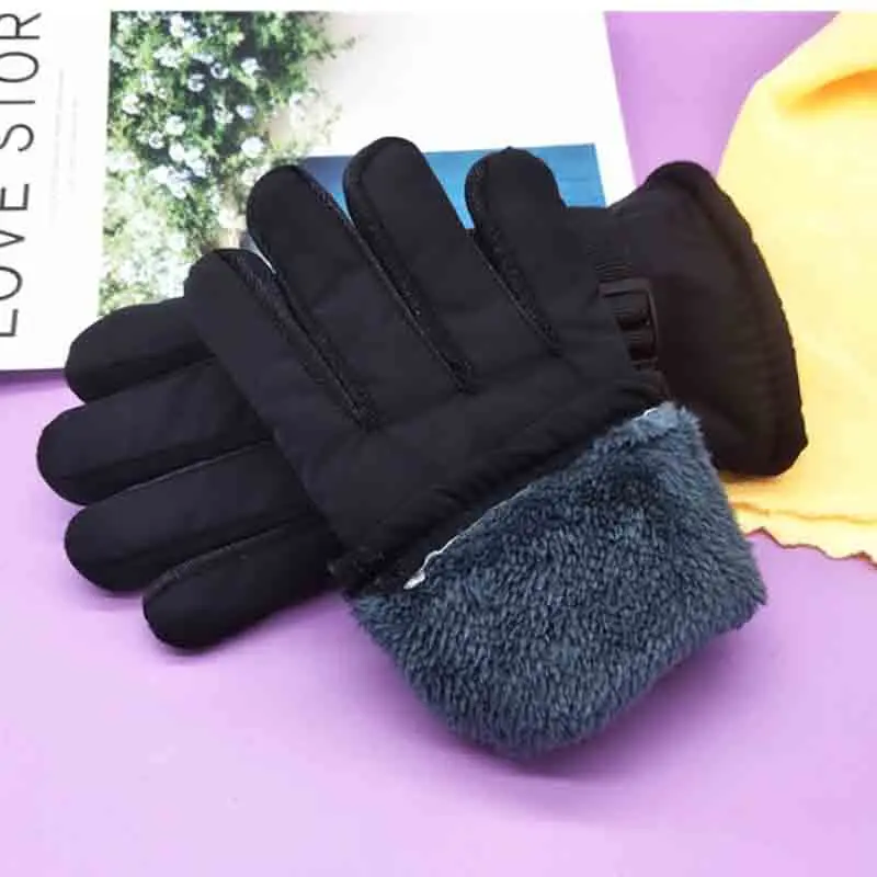 New Children Kids Winter Snow Warm Gloves Boy Girls Ski Snowboard Windproof Waterproof Thicken Keep Warm Winter Must
