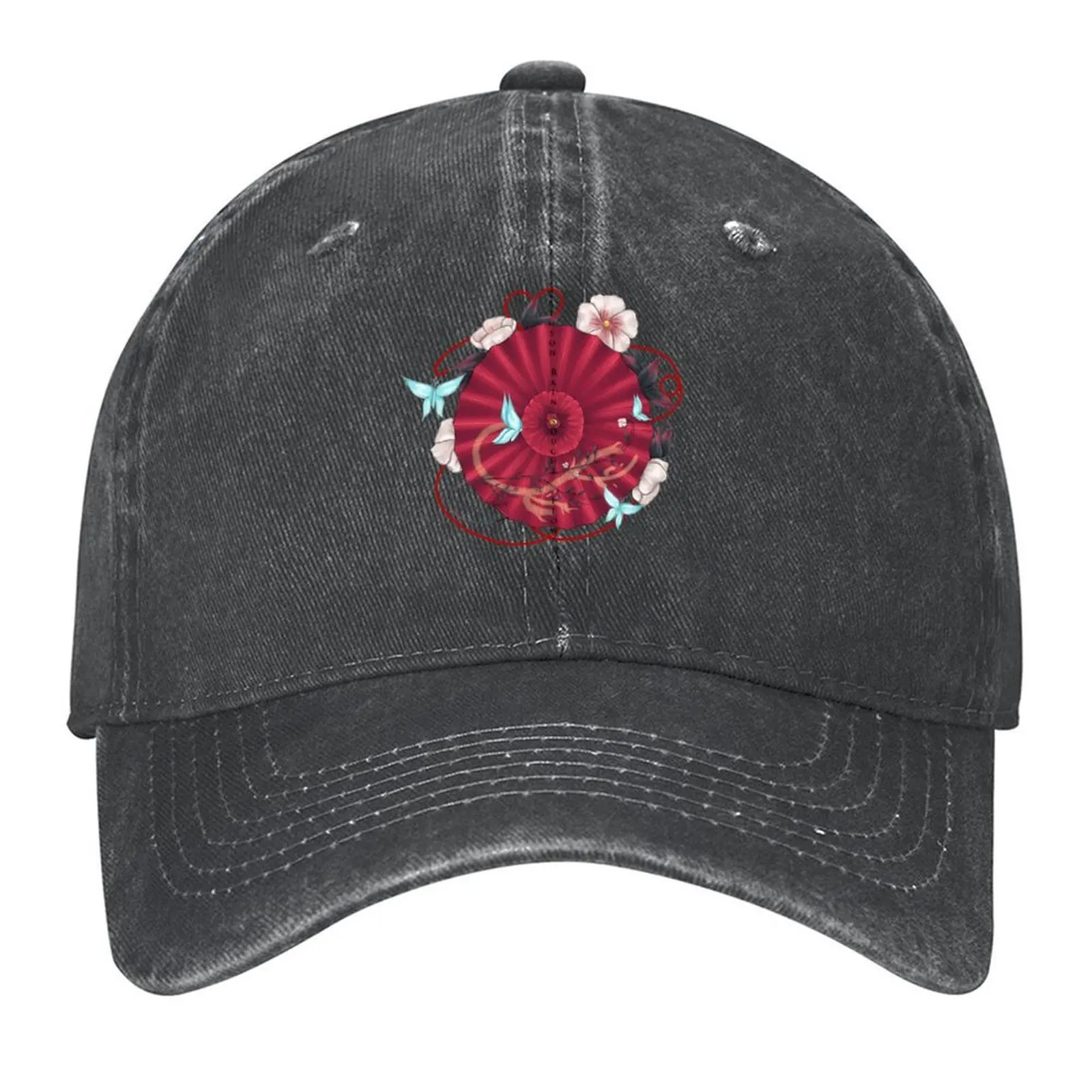 

Crimson Rain - Heaven Official's Blessing Baseball Cap Rugby Luxury Hat Luxury Man Hat Men's Women's