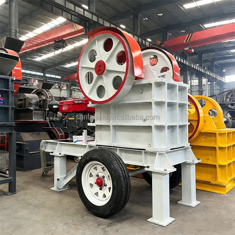 High Capacity Mobile Jaw Crusher Mobile Diesel Power Stone Crusher for Granite Basalt Primary Crushing
