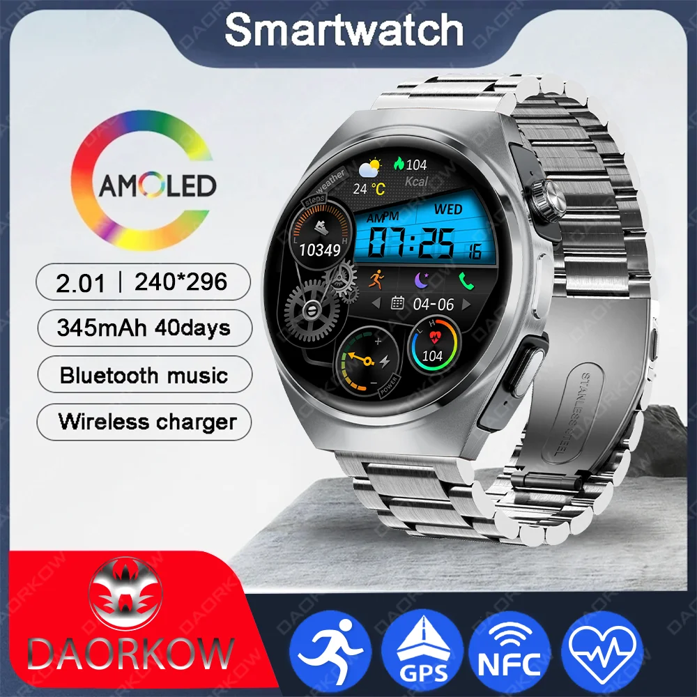 

Men's smart Watch with 345 mah battery Men's IP68 waterproof smart Sports Watch IPS HD screen Bluetooth Call Sports Bracelet