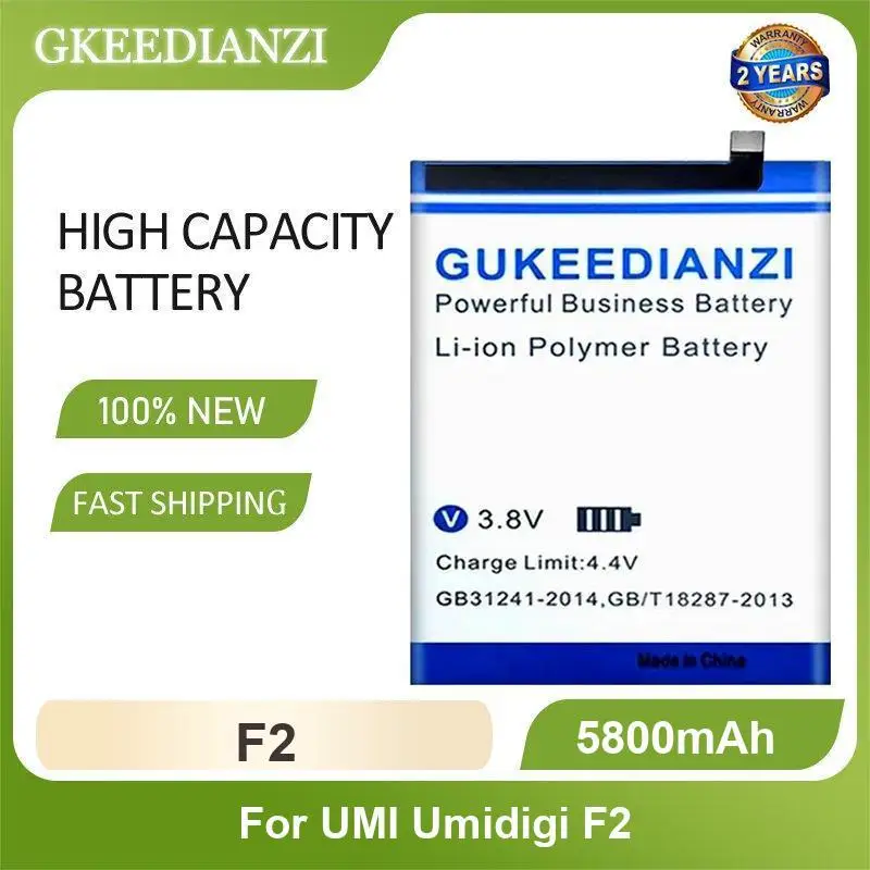 Аккумулятор для Umidigi Umi BISON GT2 Pro 5G F2 F1 Play S3 A7S Power A9 A3 One A1 X S5 A5 A5Pro Max A7 A11 3 GT 6.67 дюймов A13 Z2 S2