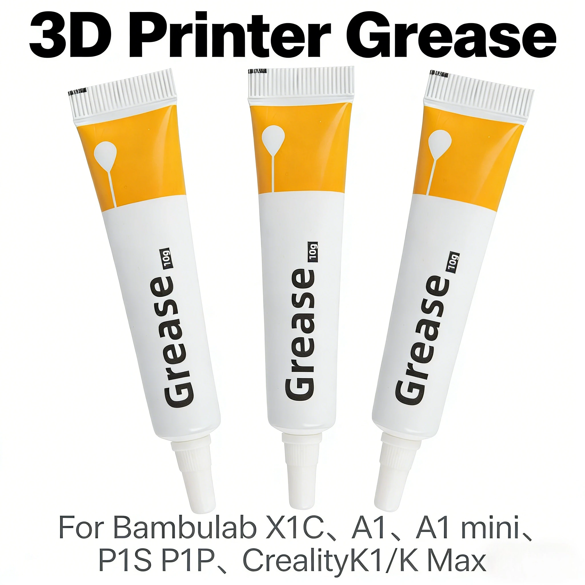 

3D Printer Grease High Temperature Resist Lubricant Oil Extruder Gear Bearing Pully Super Lube Reduce Noise Good Lubrication