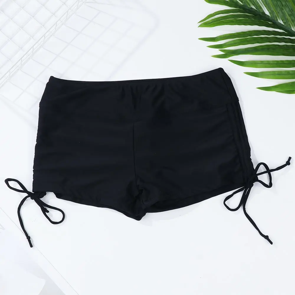 5 Sizes Fashion Womens Ladies Beach Pool Swim Shorts Boy Style Swimming Bikini Bottoms Swimwear Accessories