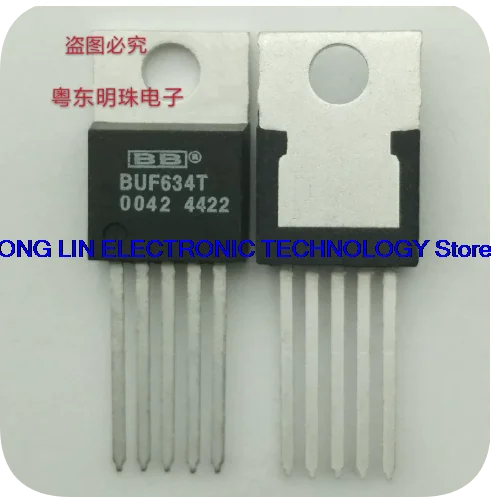 BUF634T BUF634TG3 imported original 5-pin light dark letter buffer with power tube quality assurance  1PCS