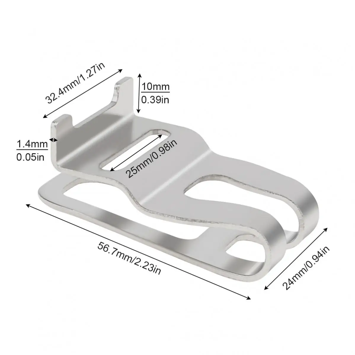 1 Piece Electric Drill Belt Clip Replacement Hooks Clips Tools Holder Fit for Bosch Impact Drills Tools