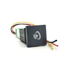 For VW Golf 6 Jetta 5 EOS Scirocco 2006 - 2012 Car LED Light Sound Speakers Switch Button Auto Accessories