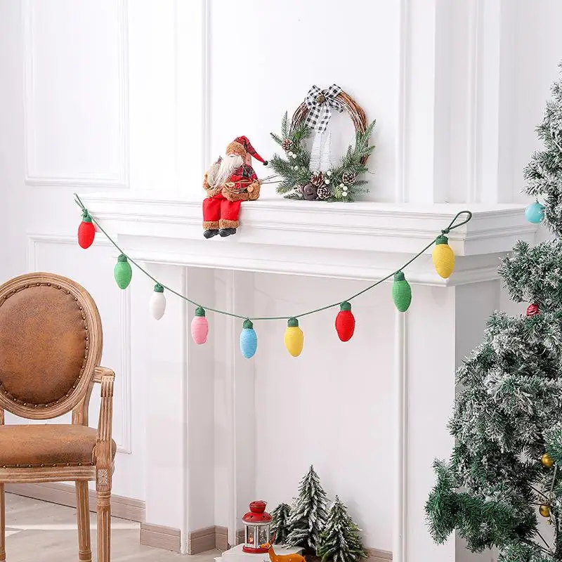 

Christmas Tree Decorative Hanging Lights Outdoor Festival Lighting DIY String Lights Christmas Decoration