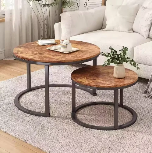 *Wholesale Natural Wood Coffee Table, Solid Large Surface High-quality Home Decor Staple for Modern Interiors.