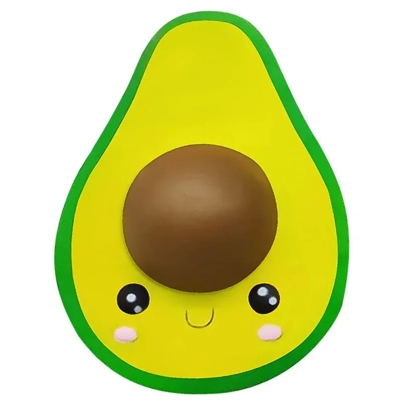 Jumbo avocat Squishy mignon lente augmentation doux presser jouet Simulation doux parfumé soulagement du Stress pour enfant bébé cadeau de noël Toy10 * 13CM