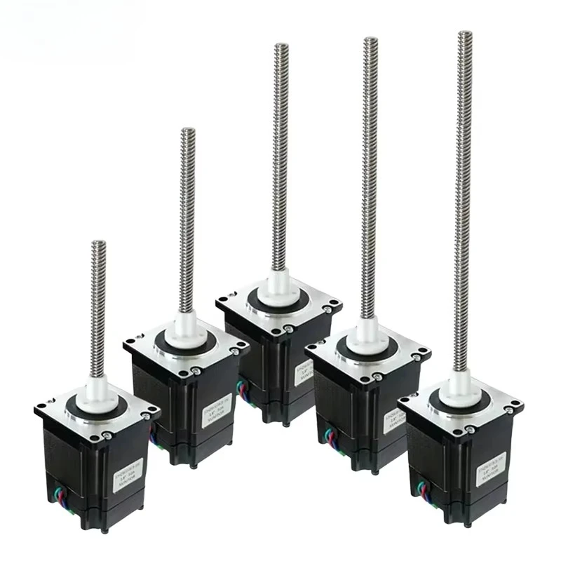Integrated Screw Stepper Motor Nema 23 Screw Linear Stepper Motor With Driver