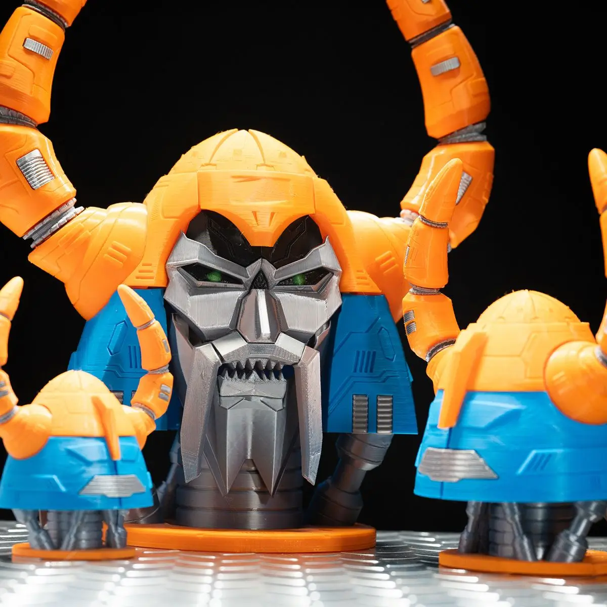 نموذج رأس يونيكرون مطبوع ثلاثي الأبعاد عالي الجودة يمكنك صنعه بنفسك لعبة قابلة للجمع لتزيين سطح المكتب هدية لمحبي #2