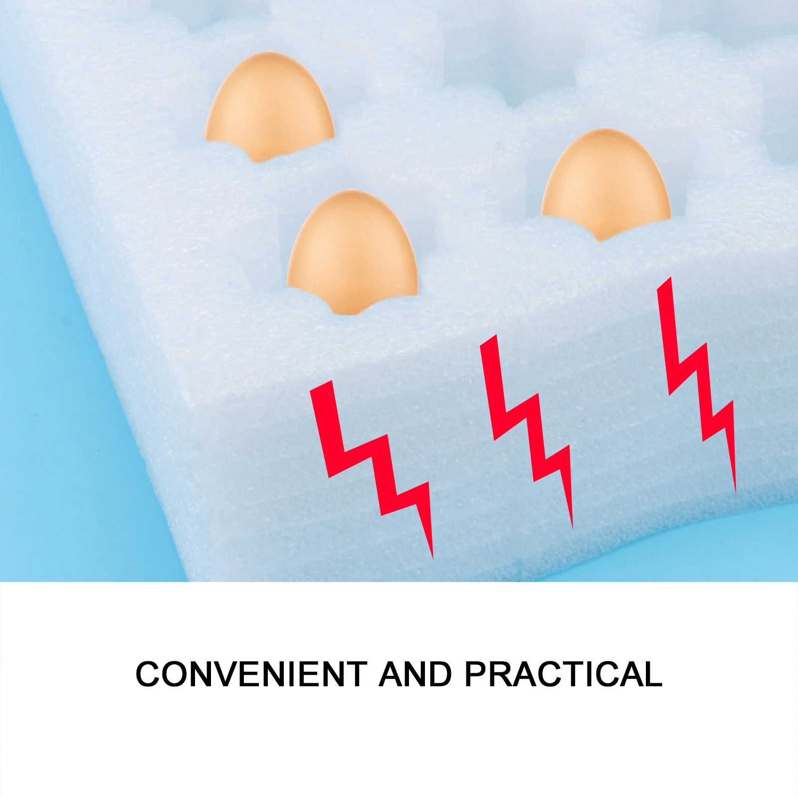 2Pcs Shockproof Egg Holder 40-Slot Premium Pe Storage Container for Home and Egg Store Use Protective Drop Resistant Design