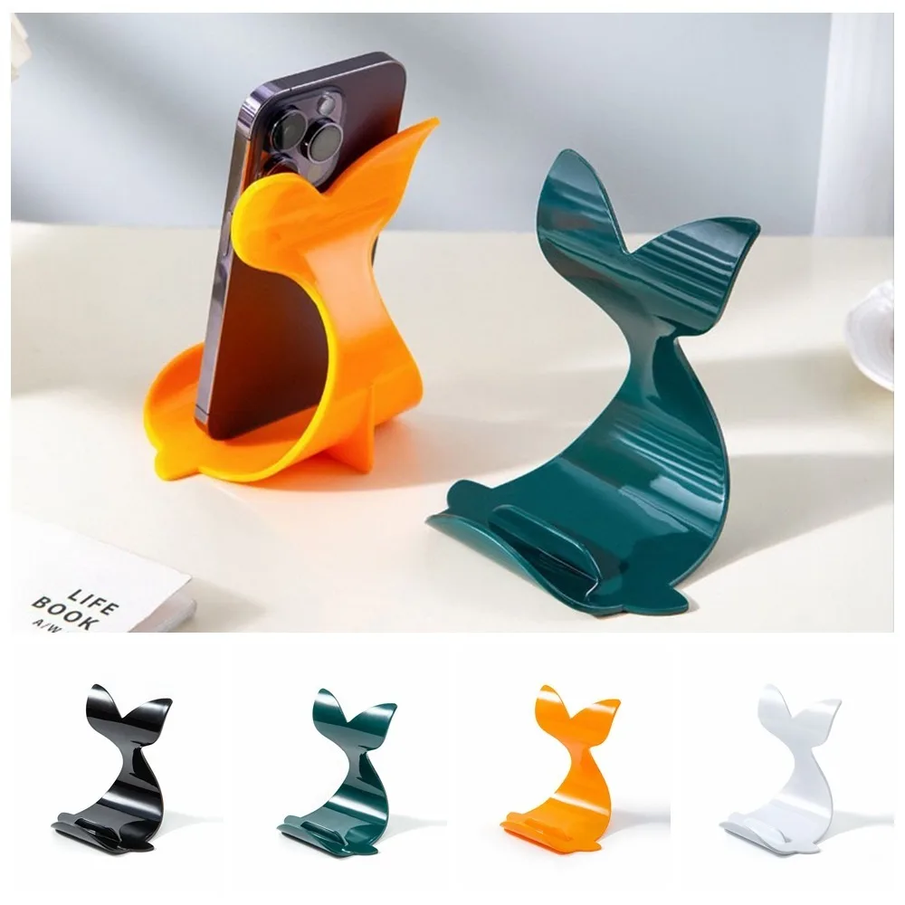 Whale Shape Desk Phone Holder Cartoon Support Mobile Phone Stand Creative Funny Mobile Phone Bracket Dormitory/Travel