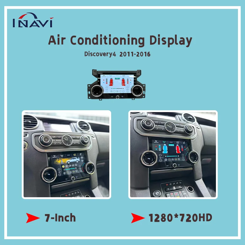 7"For Land Rover Discovery 4 2011-2016 LCD air conditioning automatic AC panel screen climate control Touch screen