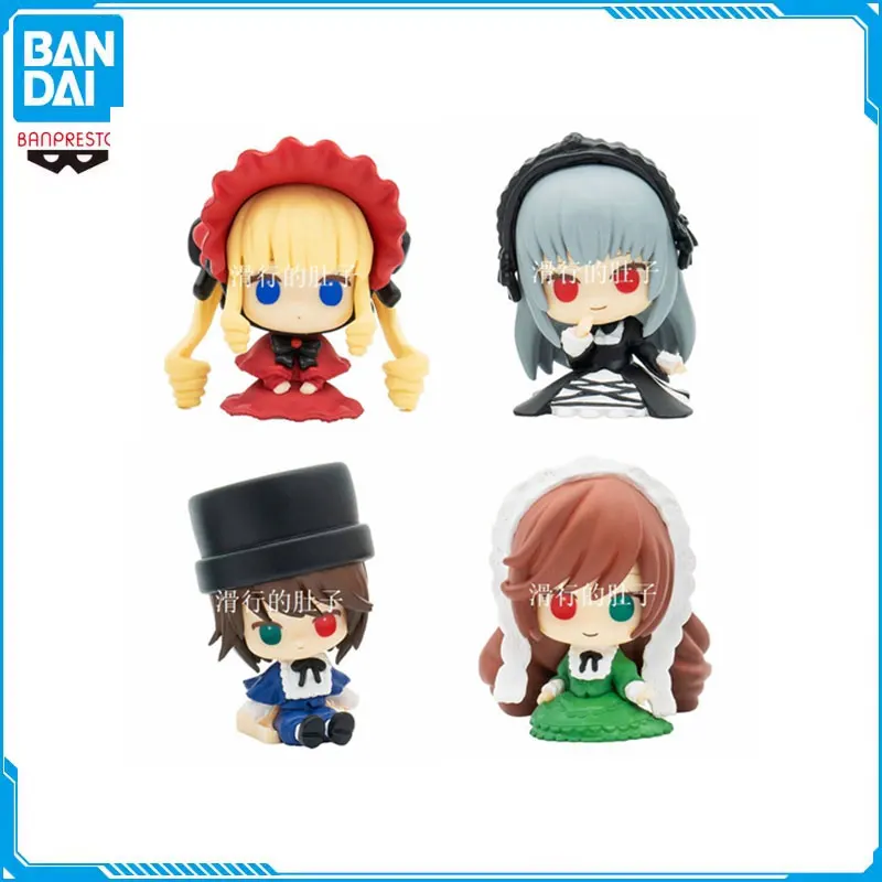 

Bandai Original Rozen Maiden Gashapon Toys Shinku Mercury Lamp Souseiseki Action Figure Capsule Toys Model Model Kids Gift