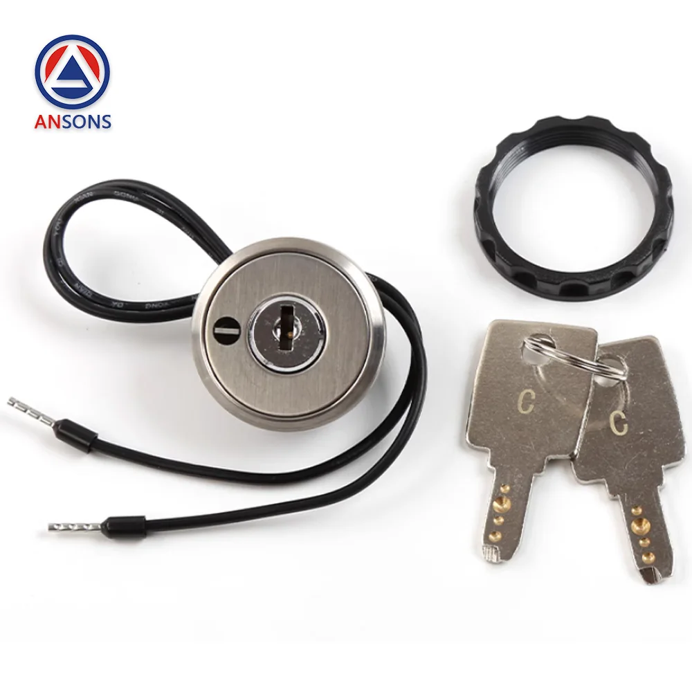 

KM50075486 KONE Elevator Base Station Lock LOP HOP Power Lock With Cable Ansons Elevator Spare Parts